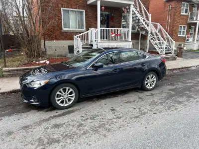 À vendre – Mazda 6 2016 Couleur bleu mittal, seulement 57 156 km Jamais accidentée, un seul propriét...