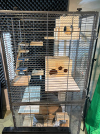 Chinchilla ferret cage