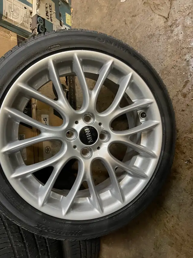 2013 MINI COOPER  TIRES, RIMS, AND SPORT ROCKERS in Tires & Rims in Oakville / Halton Region - Image 7