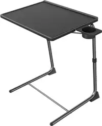 New Huanuo TV Tray Table; 6 Height & 3 Tilt Angle Adjustments