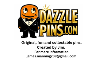 Unique collectable and fun pins and key chains. All designs are created by Jim Manniing. FREE shippi...