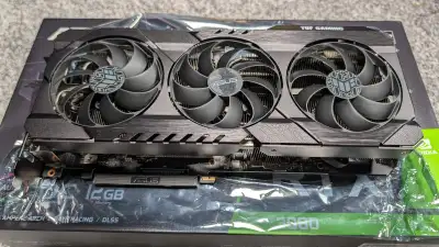 ASUS TUF Gaming GeForce RTX 3080 OC Edition 12GB Just upgraded my graphics card - selling my old car...