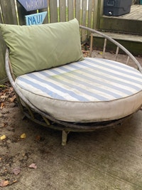 Outdoor Papasan Chair