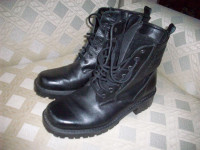 Ladies Leather Boots Size 6.5 or 7