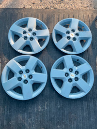 16” Chevy factory hubcaps