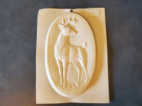 Craft Wall Plaque Moulds & 6 lbs of Dry Plaster of Paris