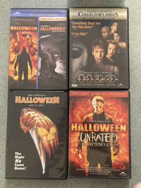 Halloween 1 2 Michael Myers DVDs Rob Zombie DVDs EUC H20