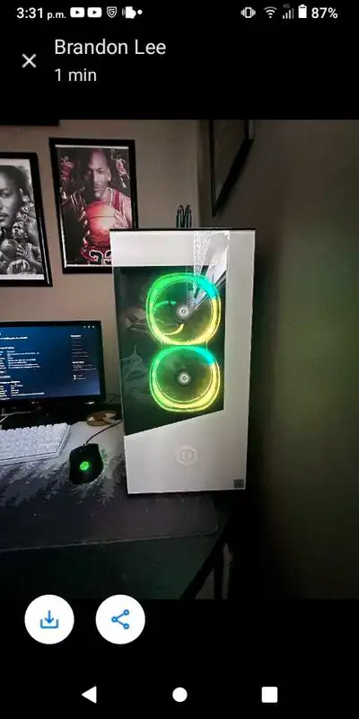 CyberpowerPC computer , View more