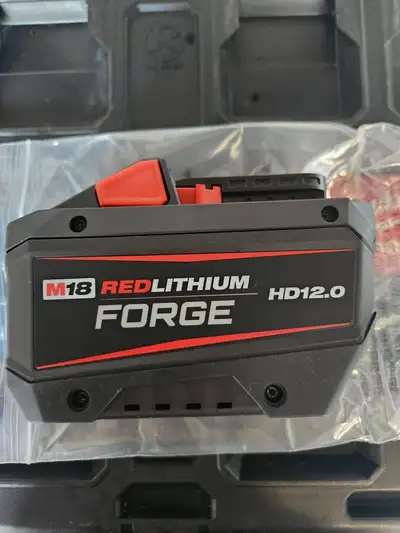 Brand new Milwaukee M18 12.0HD Forge Battery, View more