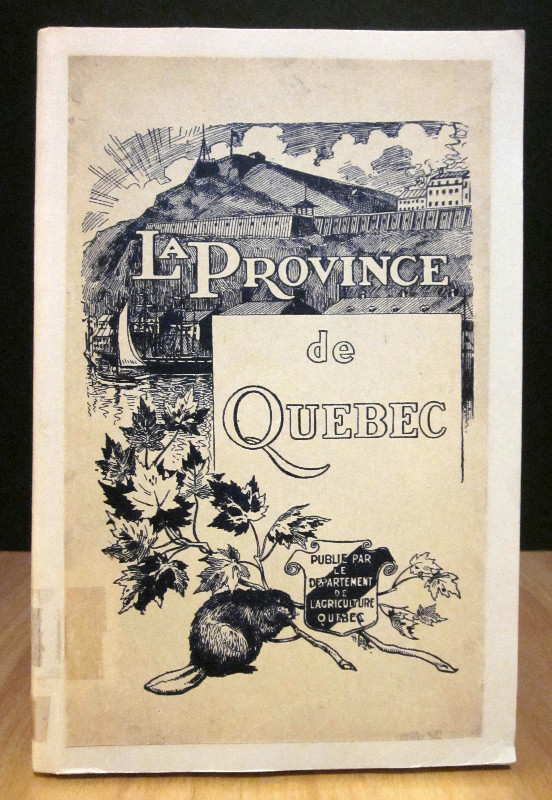 LA PROVINCE DE QUÉBEC. PAR ARTUR BUIES. 1900. dans Autre  à Ville de Québec
