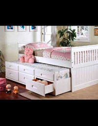 Captain bed available for sale bed with drawers