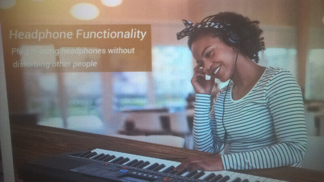 Ohuhu Digital Piano Keyboard w/ Headphone, Mic, Stand, Stool in Pianos & Keyboards in Bedford - Image 3