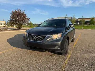 Up for sale 2010 Lexus RX350 Insured and registered in Alberta as Active, no hail, no rust, not an a...