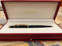 Diabolo de Cartier Black &Gold Mechanical Pencil