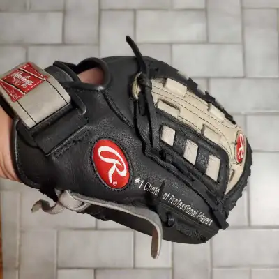 New JR.  Youth 11"  RAWLINGS Leather Baseball Glove , View more