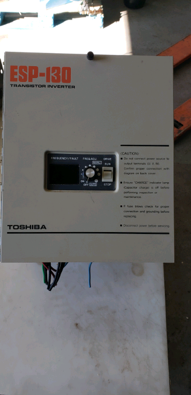 Transistor Inverter Toshiba ESP 130, View more