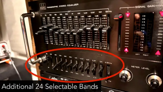 Vintage Analog Stereo EQ by ADC in Pro Audio & Recording Equipment in Markham / York Region - Image 4