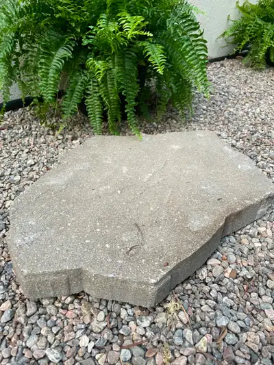 Free step stones, 8 pieces, grey, View more