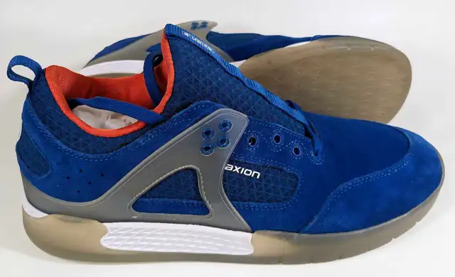 New Axion True Blue/Grey Skate Shoes Mens Size 12