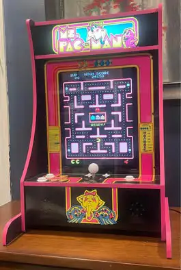 ARCADE 1 UP Ms. PAC-Man PARTYCADE 10 Games in 1 10 Games included: Ms. PAC-Man Rally - X New Rally -...