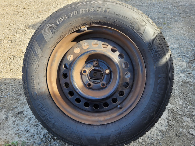 195/70R14 All Weather  Tires/ Winter in Tires & Rims in Hamilton - Image 2