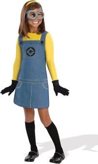 Girls minion Halloween costume from despicable Me