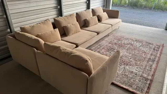 Ikea SÖDERHAMN Sectional, 5-seat corner, with open end /Viarp be62863280108547124
