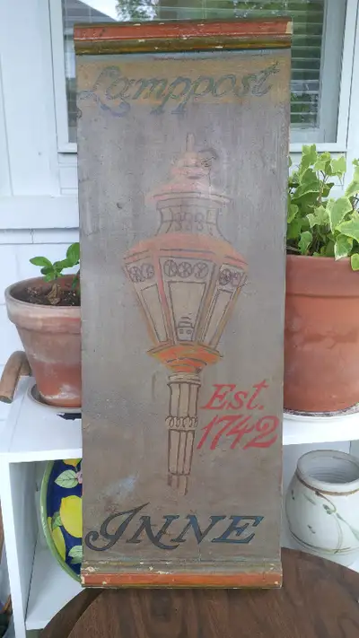 Hand Painted Wooden Sign, View more