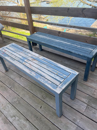 Outdoor benches 