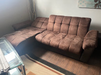 Sued sofa 