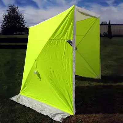 Get the Pop’N’Work Versa Tent for just $225 (originally over $1000)—an industrial-grade, 4'x4' pop-u...