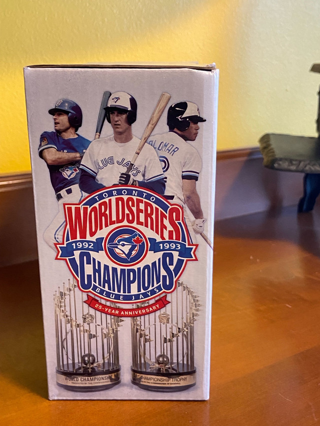 Never Used Triple Bobblehead TBJ 2018 in Arts & Collectibles in Oshawa / Durham Region - Image 3