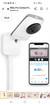 Miku Pro Contact-Free Breathing & Sleep Tracking Monitor
