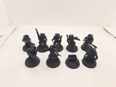 Warhammer 40k killteam 8 death korps of krieg primed black, View more