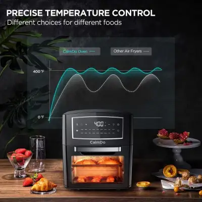CalmDo Air Fryer, 12L Convection Oven, Toaster Convection, Food, View more