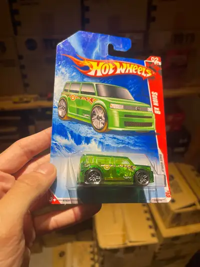 2010 Hot wheels Scion XB Green JDM, View more