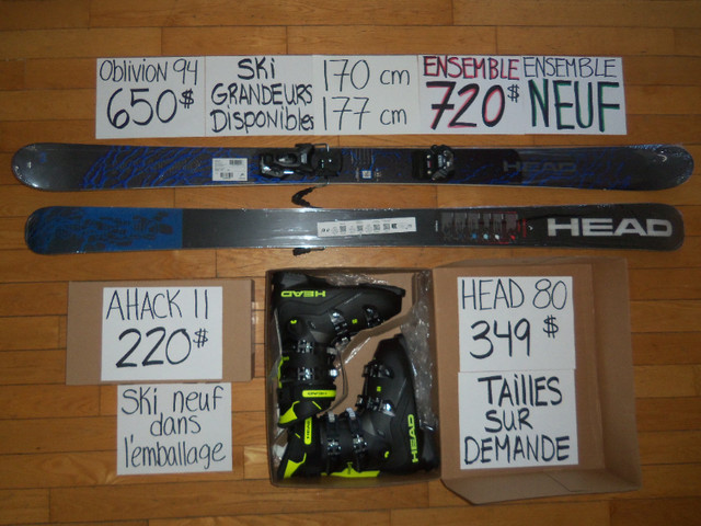Ensembles kit de ski TWIN TIP 150 160 164 166 168 170 171 176 cm dans Ski  à Drummondville - Image 2