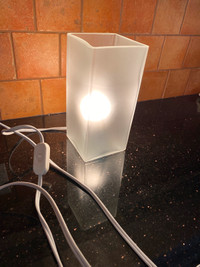 Frosted Glass Block Light