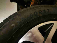 225/60R17 Sailun summer tires and rims