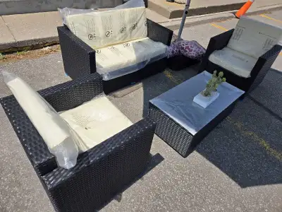 Warehouse Sale. Brand New in box. Assembly Required. $399+Hst per set. Hst will apply. 3 colors avai...