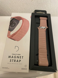Decoded pink magnet Apple Watch strap 