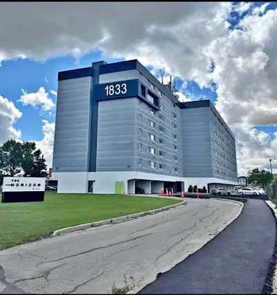 Bright & Sunny 1 Bed • 1 Bath Apartment for Rent – South Winnipeg The Horizon | 1833 Pembina Highway...