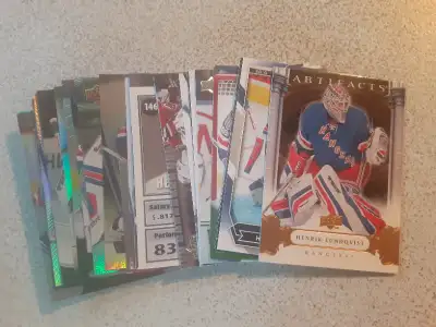 CARTES DE HOCKEY DU GARDIEN HENRIK LUNDQVIST, View more