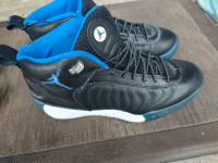 Nike Air Jordan Jumpman Pro Shoes GS Black Leather Men's Size 12