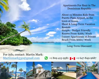 Vacation Rental in the Dominican Republic, Sosua, View more