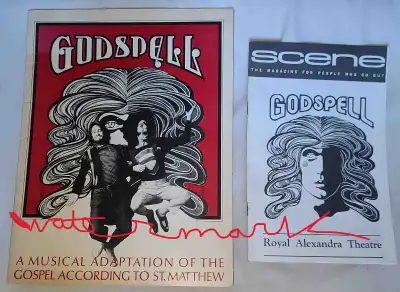 RARE, ORIGINAL CDN GODSPELL PROGRAMMES, GILDA RADNER, SHORT 1972, View more