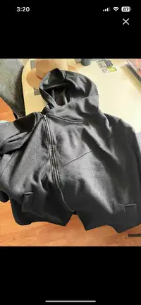 Shein 2xl asymmetrical zipper jacket