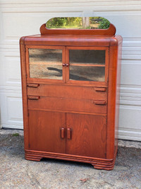 “Vintage, Decorative, Wooden Storage Cabinet” 