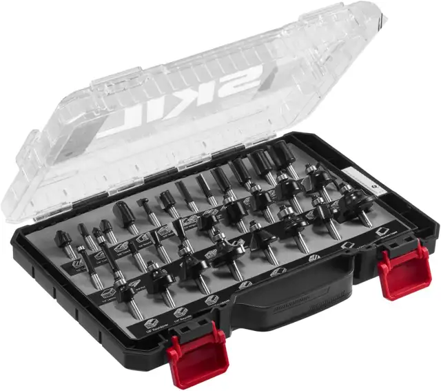 SKIL 30 Pc. Carbide-Tipped Router Bit Set (Brand New) in Power Tools in Calgary - Image 3