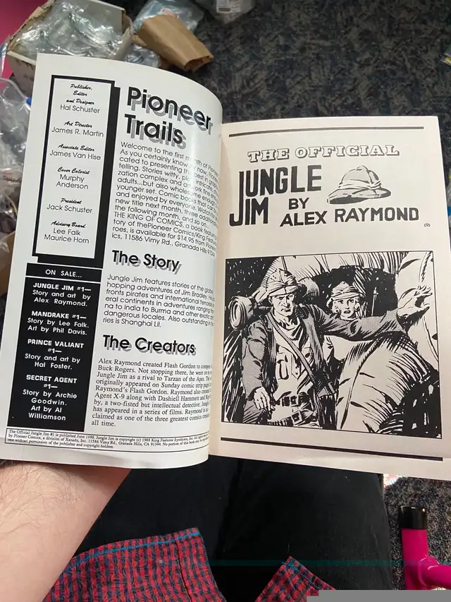 Jungle Jim  - Pioneer Comic - #1 - June 1988 in Comics & Graphic Novels in Mississauga / Peel Region - Image 5